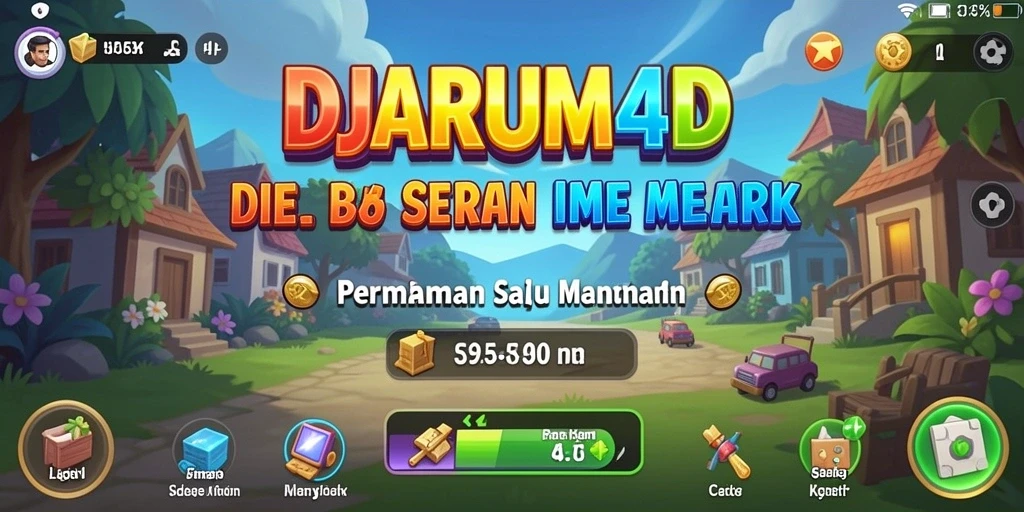 Tampilan gameplay seru dalam DJARUM4D yang mudah dimainkan.