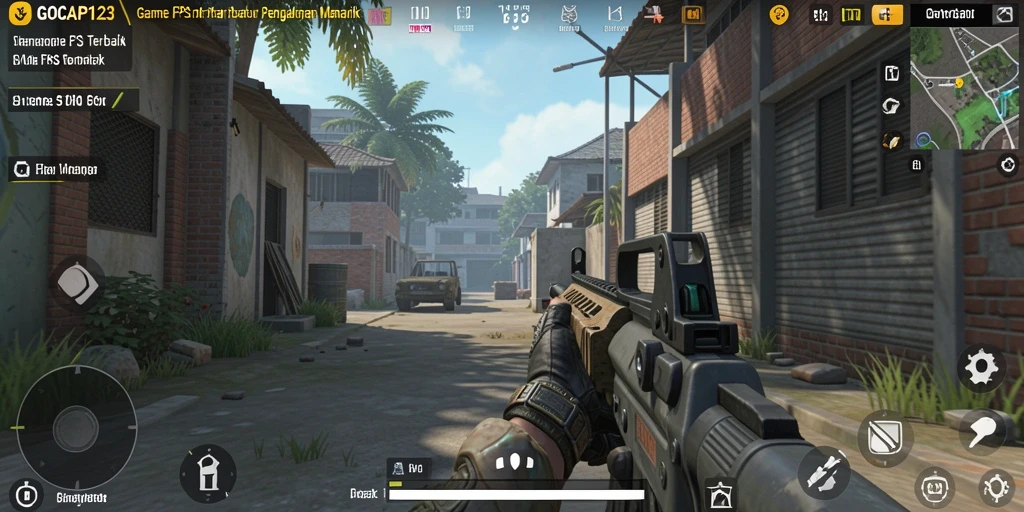 Gameplay GOCAP123 dengan aksi tembak-menembak yang mendebarkan