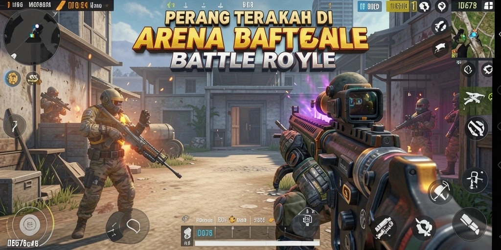 Tangkapan layar memperlihatkan intensitas pertempuran dalam <strong>ID678</strong>.