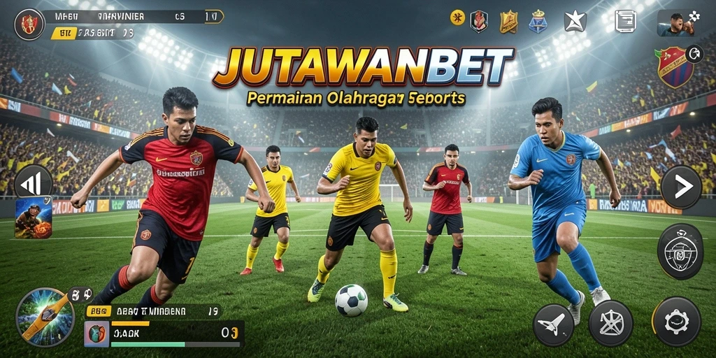 Tampilan utama gameplay JUTAWANBET yang penuh aksi dan seru.