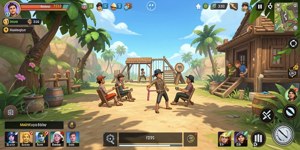 Screenshot gameplay MAINDUIT menampilkan momen seru dalam permainan Casual.