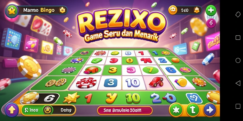 Tampilan gameplay REZIXO yang seru dan penuh semangat.