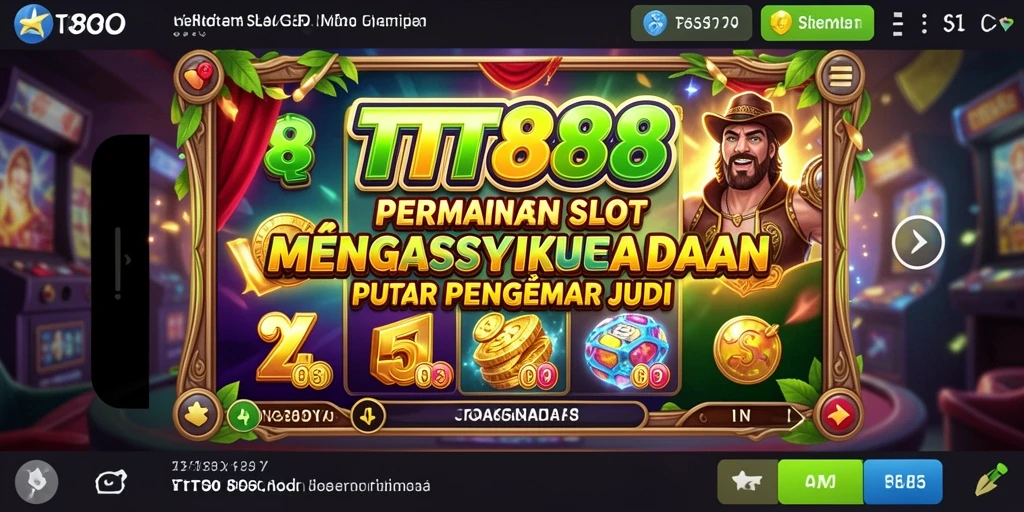 Screenshot bermain TTT888 yang menunjukkan fitur slot yang menarik.