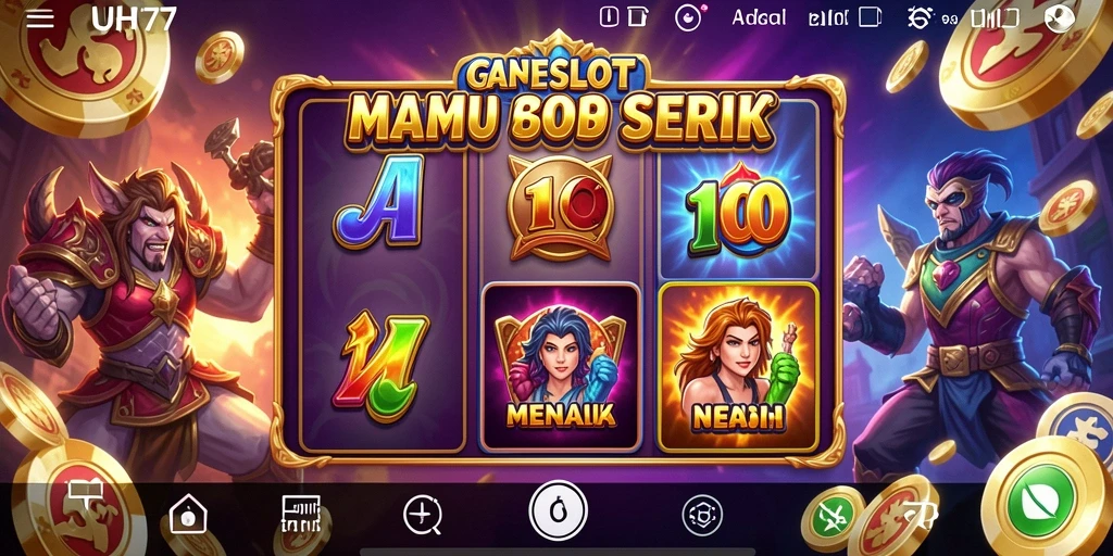 Gameplay seru dan grafis menawan UH77 dalam permainan slot.