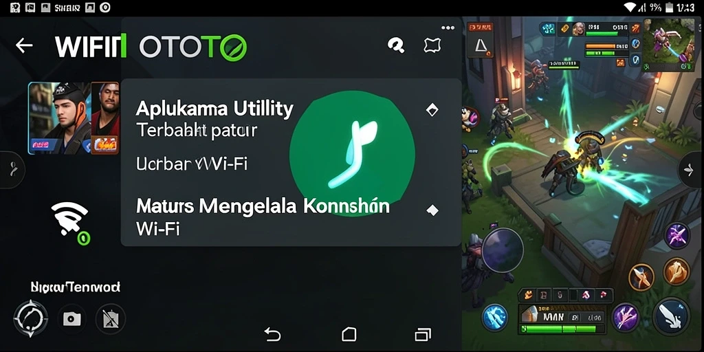 Screenshot WIFITOTO menampilkan analisis jaringan Wi-Fi yang akurat.